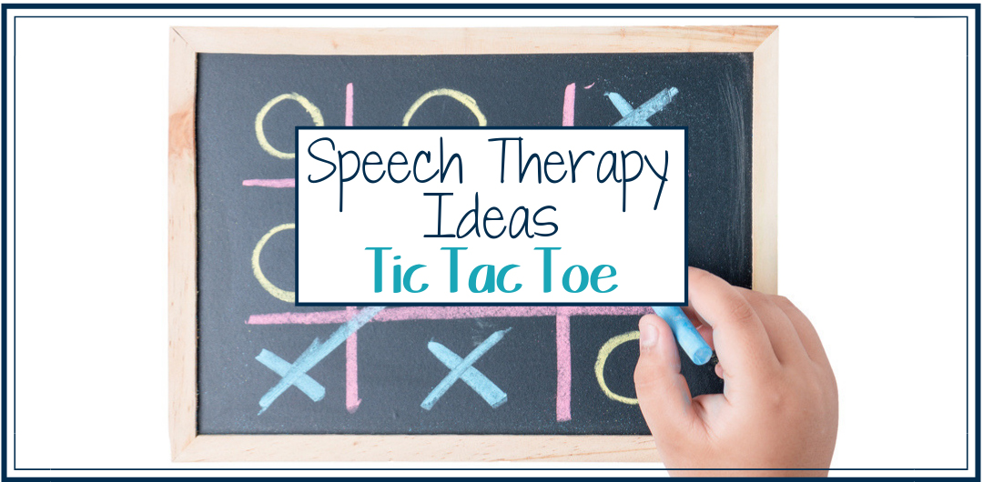 Speech and Language Activities: Tic Tac Toe